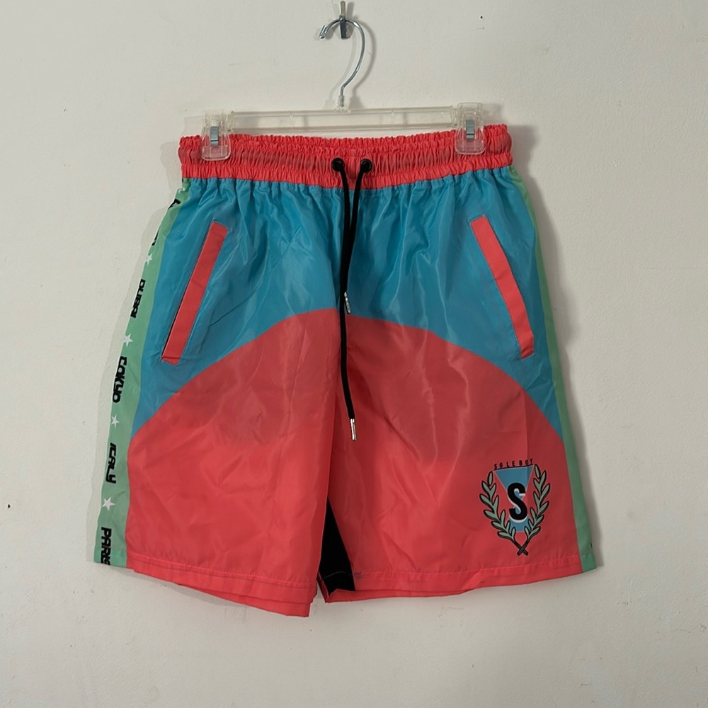 Soleboy Windbreaker Shorts - size medium